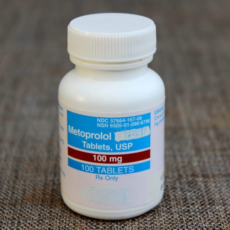 what not to take with metoprolol tartrate