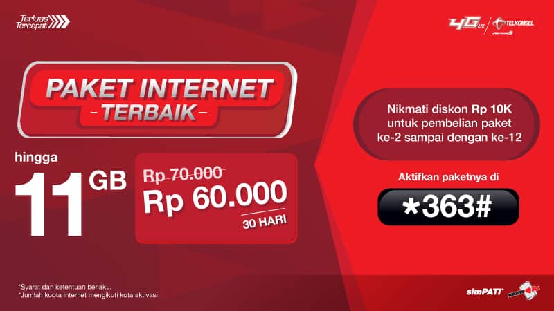 Paket Internet Telkomsel Termurah & Cara Setting HP agar Hemat Kuota