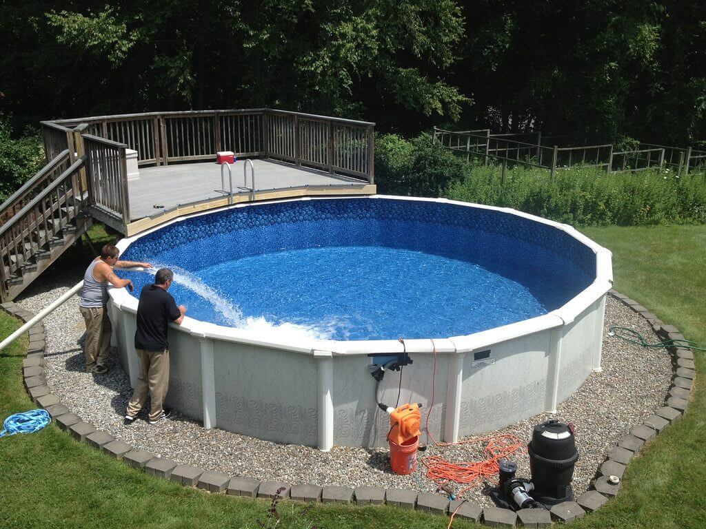 The Benefits of Above-Ground Pools
