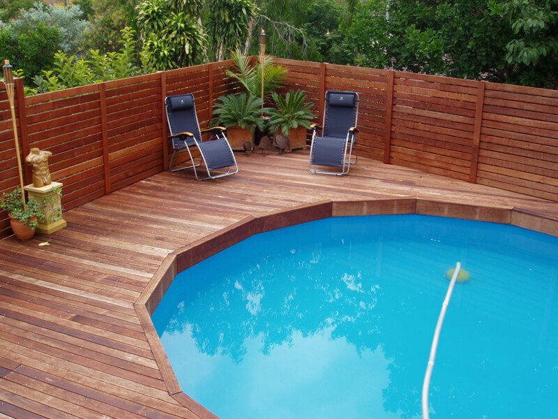 Tropical Round Above-Ground Pool